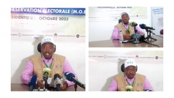 Côte d’Ivoire-Présidentielle 2025 : un scrutin “libre, pacifique et transparent dans l’ensemble”, selon l’ONG Action Justice