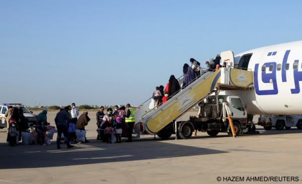 Libye : Le premier vol d’évacuation vers le Niger depuis plus d’un an