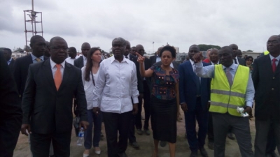 Côte d’Ivoire-Village des Jeux de la Francophonie d&#039;Abidjan : Michaëlle Jean satisfaite de l’avancée des travaux