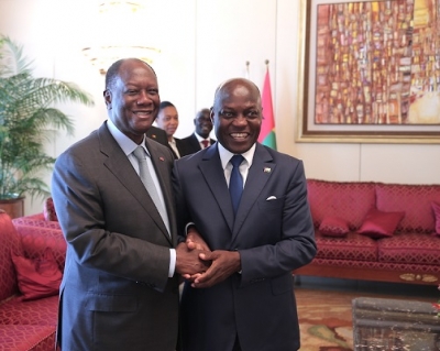 Le président de la Guinée Bissau en visite de travail en Côte d’Ivoire