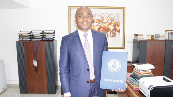 Côte d’Ivoire: Le directeur général de la MUGEF-CI honoré par l’Etat du Texas (USA)