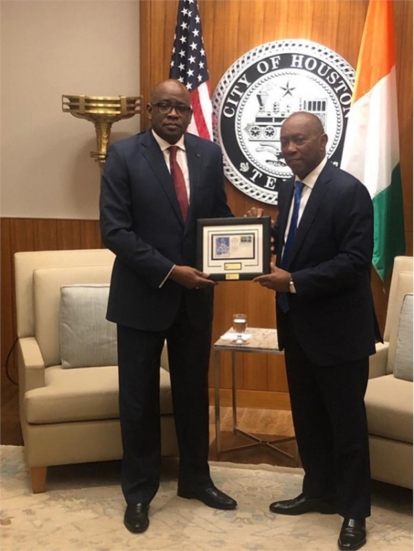 Coopération USA - Côte d&#039;Ivoire : L’Ambassadeur Haïdara en mission à Houston pour nouer des partenariats