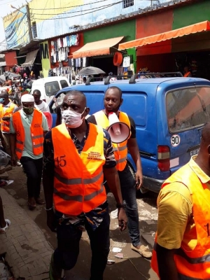 Côte d’Ivoire/ Coronavirus : Vinocoshab sensibilise aux gestes barrières