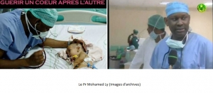 Côte d’Ivoire : Mission humanitaire de l&#039;éminent cardiologue mauritanien Mohamed Ly à Abidjan pour opérer des enfants malades du cœur