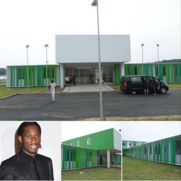 Côte d’Ivoire : Le premier &quot;Hôpital Didier Drogba&quot; sorti de terre, 2,5 milliards à investir