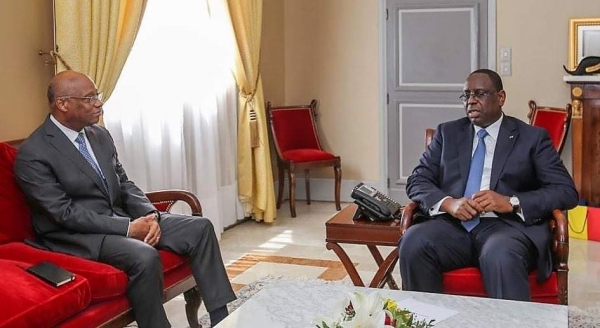 Mission de la Commission  de la CEDEAO au Sénégal : S.E Jean Claude Kassi BROU reçu en audience par Macky SALL.
