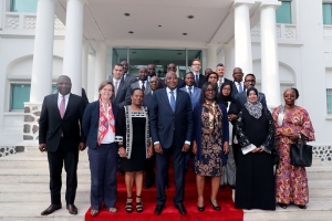 Santé : Le Premier Ministre ivoirien, Amadou Gon Coulibaly, à la 6ème Conférence de reconstitution du Fonds Mondial à Lyon (France)