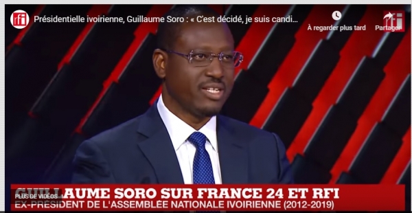 Côte d&#039;Ivoire-Présidentielle 2020, Ouattara, Biédié...IB : Guillaume Soro dit tout (Interview Exclusive RFI/France 24))