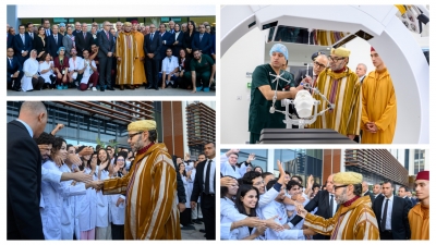 Sa Majest&eacute; le Roi inaugure le Complexe Hospitalo-Universitaire International Mohammed VI de Rabat et donne des directives sur l&rsquo;ouverture du Centre Hospitalo-Universitaire Mohammed VI d&rsquo;Agadir