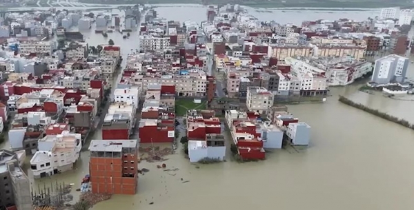 Maroc : le gouvernement d&eacute;ploie un programme d'aide et d'accompagnement des populations sinistr&eacute;es par les inondations dans le nord et l'ouest du Royaume