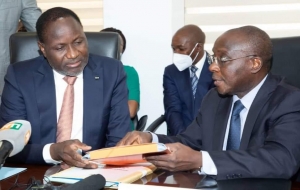 Côte d&#039;Ivoire/ Ministère des Mines, du Pétrole et de l&#039;Energie:  Mamadou Sangafowa Coulibaly prend officiellement fonction