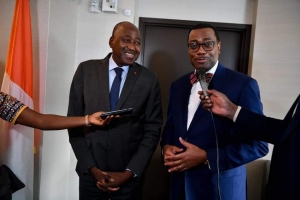 Côte d&#039;Ivoire - BAD : Amadou Gon Coulibaly et Akinwumi Adesina discutent du Programme Social du Gouvernement