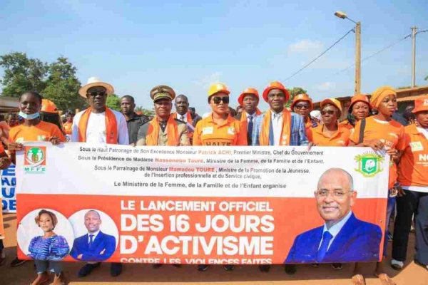 Côte d&#039;Ivoire/ Lutte contre les Violences Basées sur le Genre : Le Gouvernement appelle à la solidarité et à la mobilisation collective