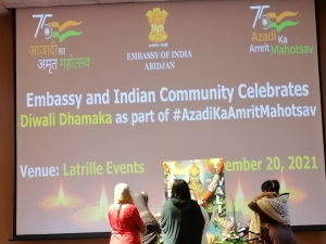 L’Ambassade de l’Inde en Côte d’Ivoire célèbre le Diwali (fête de la lumière)