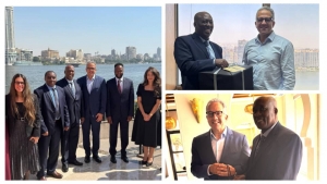 Le président et le parrain du FPMA se rencontrent au Caire pour faire progresser la diplomatie du patrimoine africain