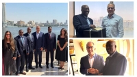 Le pr&eacute;sident et le parrain du FPMA se rencontrent au Caire pour faire progresser la diplomatie du patrimoine africain