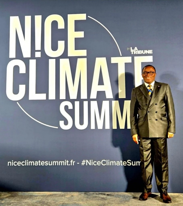 France/Nice Climate Summit 2 : Danho Paulin présente l’approche ivoirienne sur les enjeux de protection et de valorisation des océans