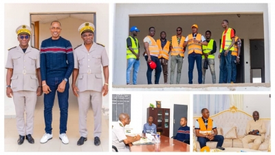 C&ocirc;te d&rsquo;Ivoire : Yamoussa Coulibaly inspecte des chantiers et rencontre des autorit&eacute;s locales de la Bagou&eacute;