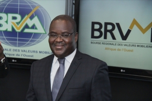 Le DG de la BRVM Edoh Kossi Amenounvé (ph d&#039;archives)