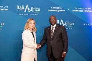 Côte d&#039;Ivoire: Le Vice-Président de la République a pris part aux travaux du premier sommet Italie-Afrique à Rome