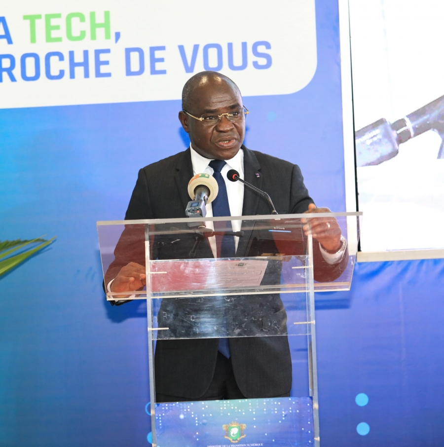 Côte d’Ivoire-Transition numérique : le ministre Kalil Konaté plaide pour un fonds d’innovation technologique