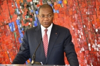 Bruno Kon&eacute;, le porte-parole du gouvernement, et ministre de la Communication, ministre de l&rsquo;Economie num&eacute;rique et de la Poste,