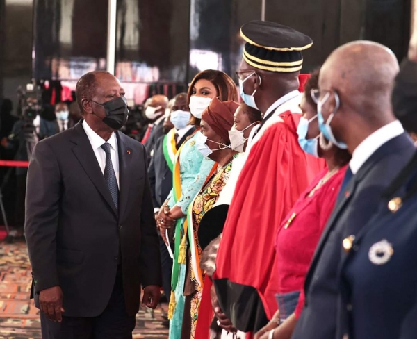 Échanges de vœux avec les corps constitués : la Côte d’Ivoire dispose de ressorts pour lui permettre de poursuivre son développement (Alassane Ouattara)