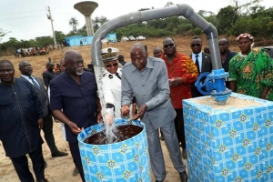 Côte d’Ivoire/ Sassandra : Le nouveau château d’eau d’Aropka va alimenter 4000 personnes
