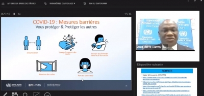 C&ocirc;te d&rsquo;Ivoire/ Covid 19 : les mesures barri&egrave;res demeurent malgr&eacute; la vaccination (Repr&eacute;sentant OMS)