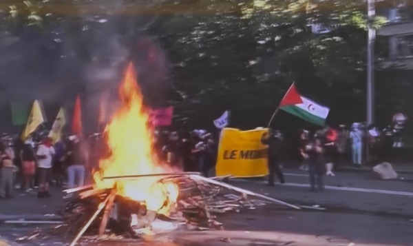 Gen&egrave;ve : des s&eacute;paratistes du Front Polisario &eacute;taient-ils &agrave; une manifestation propalestinien ?