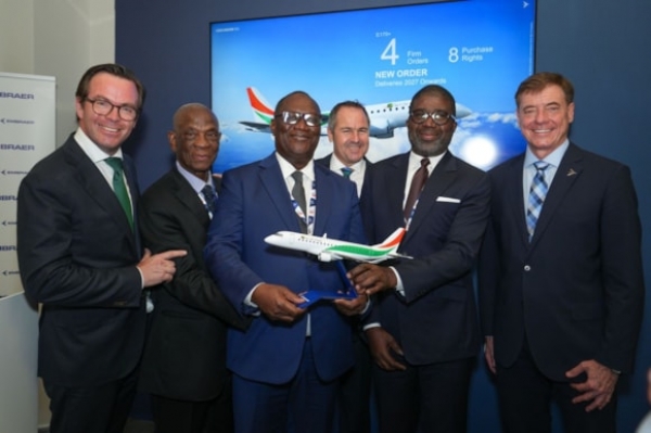 Transport a&eacute;rien : Air C&ocirc;te d&rsquo;Ivoire renforce sa strat&eacute;gie de croissance avec l&rsquo;acquisition de 4 avions Embraer E175 pour optimiser sa flotte court et moyen courrier