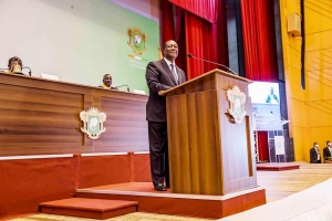 Côte d’Ivoire/ Etat de la Nation : le Président Ouattara présente aux parlementaires réunis à Yamoussoukro une Côte d’Ivoire solide et prospère