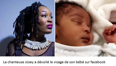 Côte d’Ivoire-Showbiz : La chanteuse Josey affiche son bébé et règle les comptes avec ses détracteurs