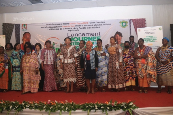 Côte d&#039;Ivoire/ Lancement de la JIF 2022: Le Gouvernement réaffirme son attachement a la promotion de la Femme