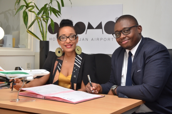 Civ : ONOMO Hôtels et Air Côte d&#039;Ivoire signent un partenariat stratégique