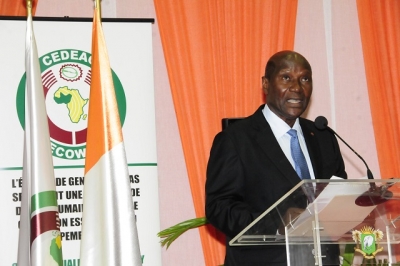 Le vice-président ivoirien Alassane Ouatara