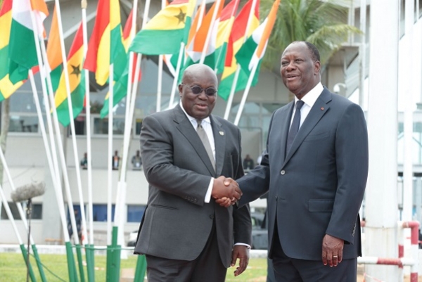 Côte d&#039;Ivoire : Le président ghanéen Nana Akufo-Addo à Abidjan pour une visite de travail de 72h