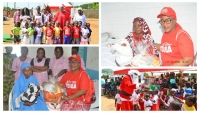 C&ocirc;te d&rsquo;Ivoire : la caravane AWI Solidarit&eacute; apporte la joie dans des maternit&eacute;s et comble 850 enfants de cadeaux &agrave; Touba
