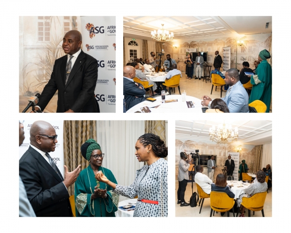 Formation academique: Kingsley Moghalu présente la  vision et les missions de l’université African School of Governance à Abidjan