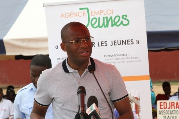 Le ministre ivoirien de la Jeunesse Sidi Touré