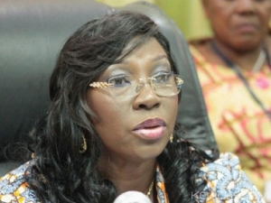 La ministre de l&#039;Education, Kandia Camara