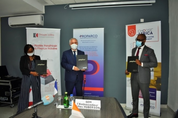 Cofina, leader africain de la mésofinance, signe avec Proparco un partenariat pour soutenir les PME ivoiriennes et sénégalaises