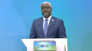 Discours de Moussa Faki Mahamat Président de la Commission de l’UA lors du Sixième Sommet Afrique-Union Européenne