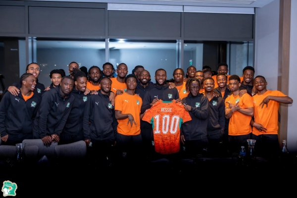 Côte d’Ivoire : Franck Kessié célébre sa 100e sélection avec les Eléphants