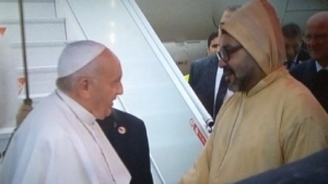 Depuis Rabat, le Pape François préconise la solidarité entre croyants pour contrer l’extrémisme