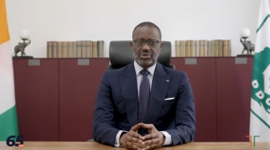 Tidjane Thiam, président du PDCI-RDA