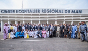 Côte d’Ivoire /Infrastructure Sanitaire : Le Centre Hospitalier Régional (CHR) de Man vient renforcer le réseau et le plateau sanitaire de la région du Tonpki
