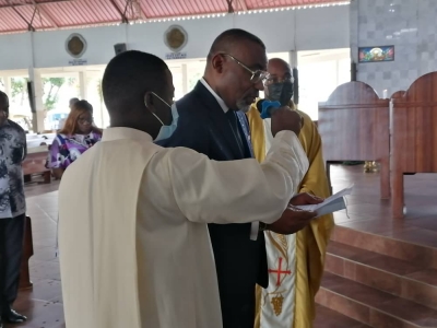 Côte d’Ivoire : Après 10 ans d’exil, Dr Boga Sako Gervais rend gloire à Dieu au cours d&#039;une messe d&#039;action de grâce
