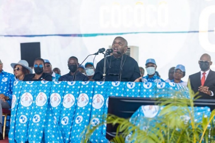 Côte d'Ivoire : en meeting à Yopougon, Laurent Gbagbo invite ses partisans à éviter les propos xénophobes