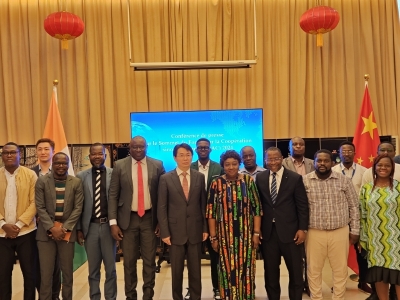 Côte d‘Ivoire/Sommet du FOCAC 2024 : l&#039;Ambassadeur Wu Jie présente les acquis pour les pays africains aux journalistes